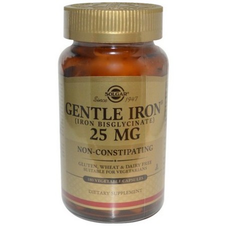HIERRO GENTLE 20MG 90CP SOLGAR