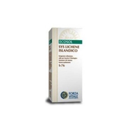 SYS LICHENE ISLANDICO S-76 50ML-FORZA VITALE