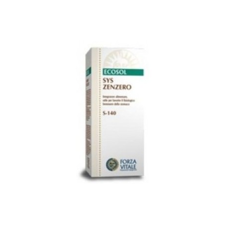SYS ZENZERO (Jengibre) S-140 50ml FORZA VITALE