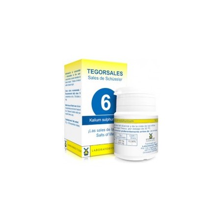 TEGORSAL 6 KALIUM SULFURICUM