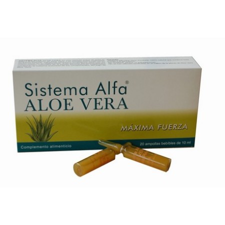 SISTEMA ALFA ALOE VERA 20 AMPOLLAS