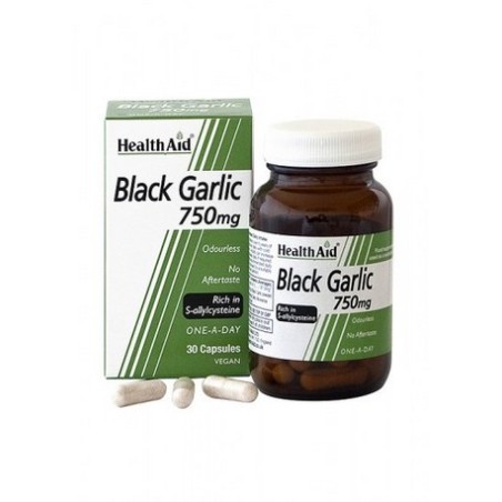 AJO NEGRO 30CAP 750MG.HEALTHAI