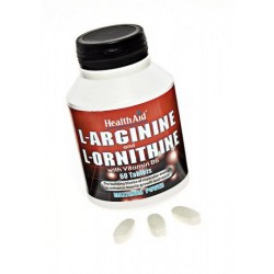 L-ARGININA+L-ORNITINA 60T NUTR