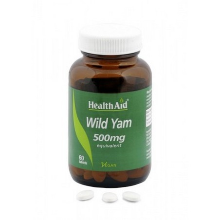 WILD YAM 500MG 60TAB NUTRINAT