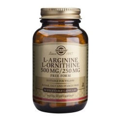 L-ARGININA+L-ORNITIN 50 SOLGAR