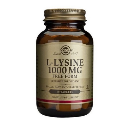 L-LISINA 1000MG 250TAB SOLGAR