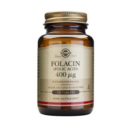 FOLACIN 400ug 250COMP SOLGAR
