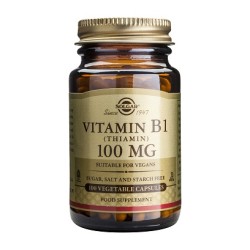 VITAMINA B1 100MG 100C SOLGAR