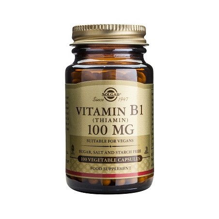 VITAMINA B1 100MG 100C SOLGAR