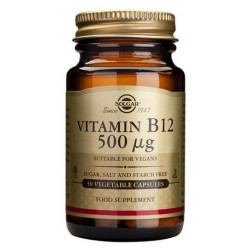 VITAMINA B12 500MCG 50C SOLGAR