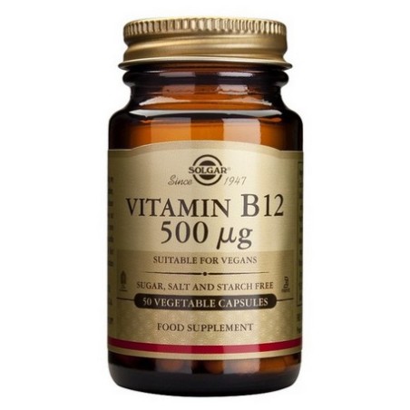 VITAMINA B12 500MCG 50C SOLGAR