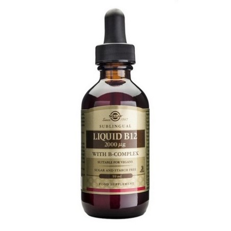 VITAMINA B12 LIQ 59ML SOLGAR