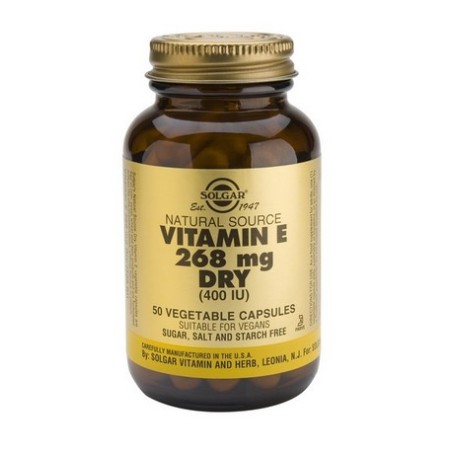 VITAMINA E DRY 400IU 50 SOLGAR