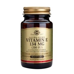 VITAMINA E 200 UI(134mg.). Cáp Gelatina Blanda.100CAP