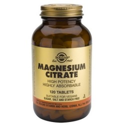 CITRATO MAGNESIO 120COM SOLGAR