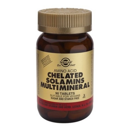 SOLAMINS QUELATO 180TAB SOLGAR