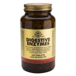 ENZIMAS DIGESTIV 250CPR SOLGAR
