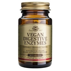 VEGAN ENZYMAS DIG 250TAB SOLGR