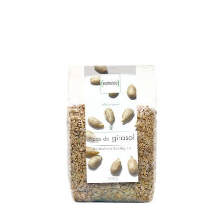 PIPAS GIRASOL 500GR BIOMUNDO