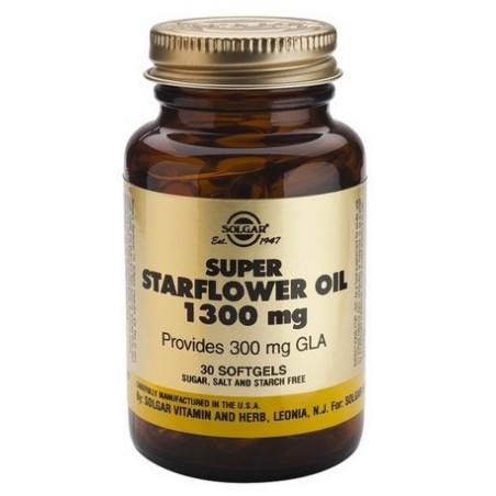 ACEITE DE BORRAJA 1.300 mg (antes SUPER GLA 300 mg). Cápsula