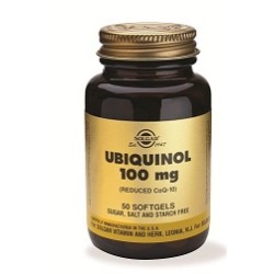UBIQUINOL 100MG 50PER SOLGAR