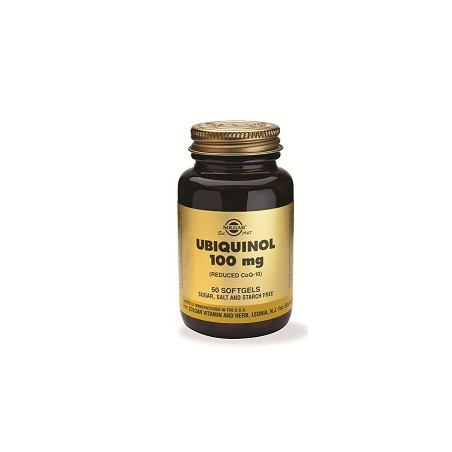 UBIQUINOL 100MG 50PER SOLGAR