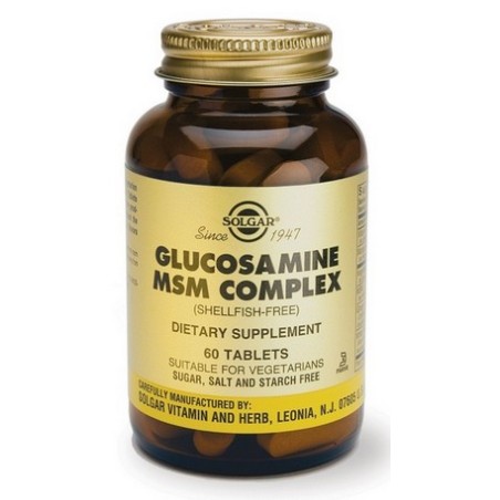 GLUCOSAMINA+MSM 60COMP SOLGAR