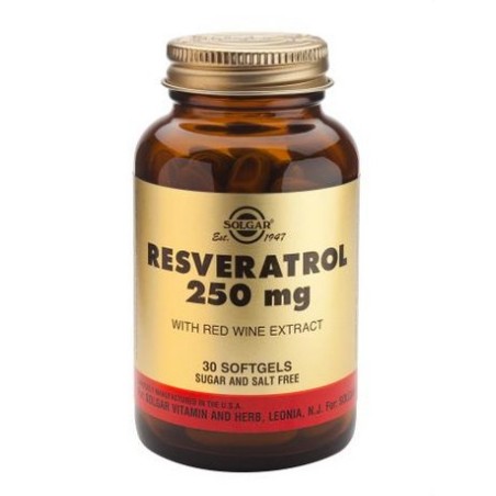 RESVERASTROL 250MG 30COM SOLGAR