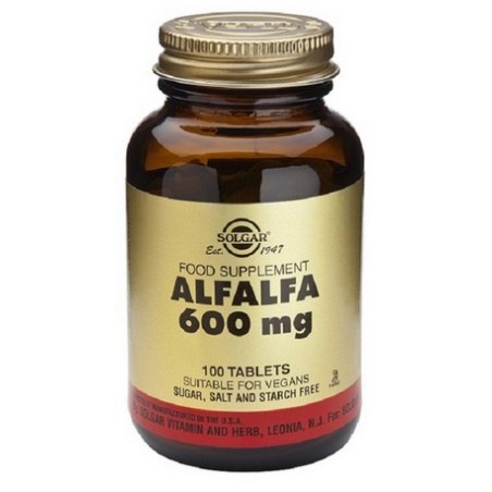 ALFALFA 600MG 100COMP SOLGAR