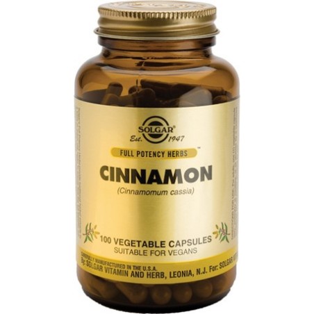 CANELA CHINA 100CAPS SOLGAR