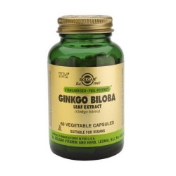 GINKGO BILOBA EXT 60CAP SOLGAR