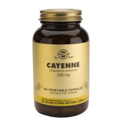 CAYENA 520MG 100CAP SOLGAR
