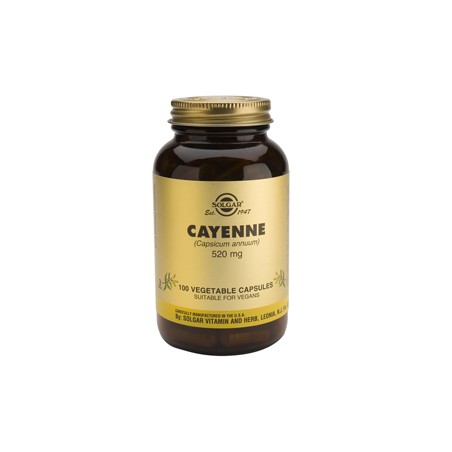 CAYENA 520MG 100CAP SOLGAR