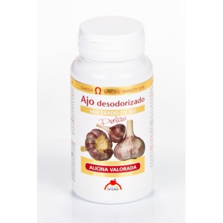 AJO DESODORIZADO 100PERLAS INTERSA