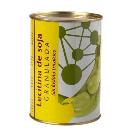 LECITINA DE SOJA 400 g Granulada(sin fosfato tricálcico)