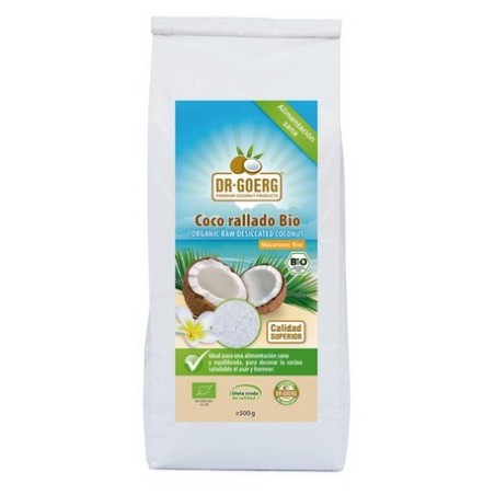 COCO RALLADO BIO, 500 g DR. GOERG
