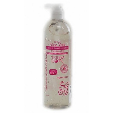 GEL ALOE Y ROSA M.500ML DERBOS