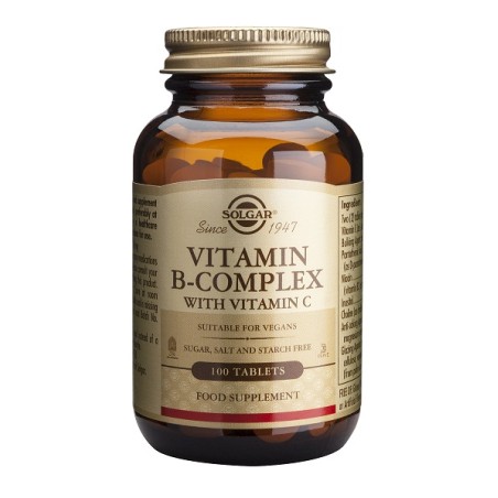 VITAMINA B+VITC 100TB SOLGAR