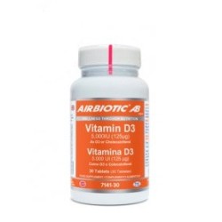 VITAMINA D3 5000ui 30CAP AIRBIOTIC (ULTIMAS UNIDADES)