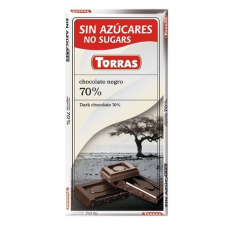 CHOCOLATE NEGRO 72% TORRAS