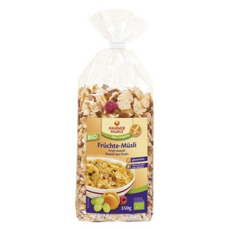 MUESLI CON FRUTAS BIO, 350 g