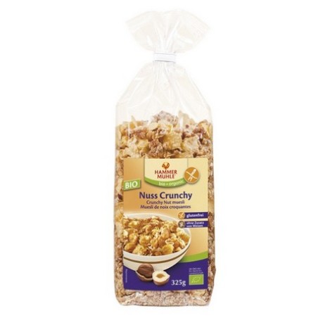 MUESLI CRUJIENTE FRUTOS SECOS BIO, 325 g