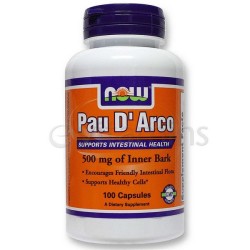 PAU D ARCO 500MG 100CAPS NOW