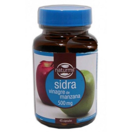 SIDRA (VINAGRE DE MANZANA) 500mg cápsulas