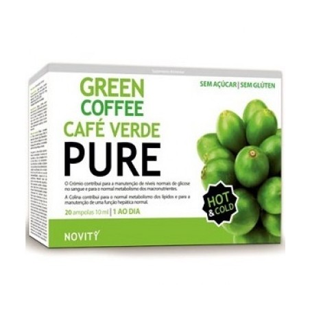 CAFÉ VERDE PURE ampollas