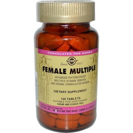 FEMALE MULT 120TB MUJER SOLGAR