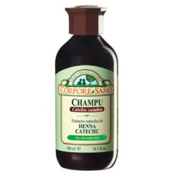 CHAMPU HENNA CASTAÑO 300ML C.S