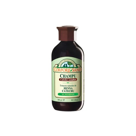 CHAMPU HENNA CASTAÑO 300ML C.S