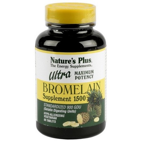 ULTRA BROMELAINA 1500 Mg 60 Comp: